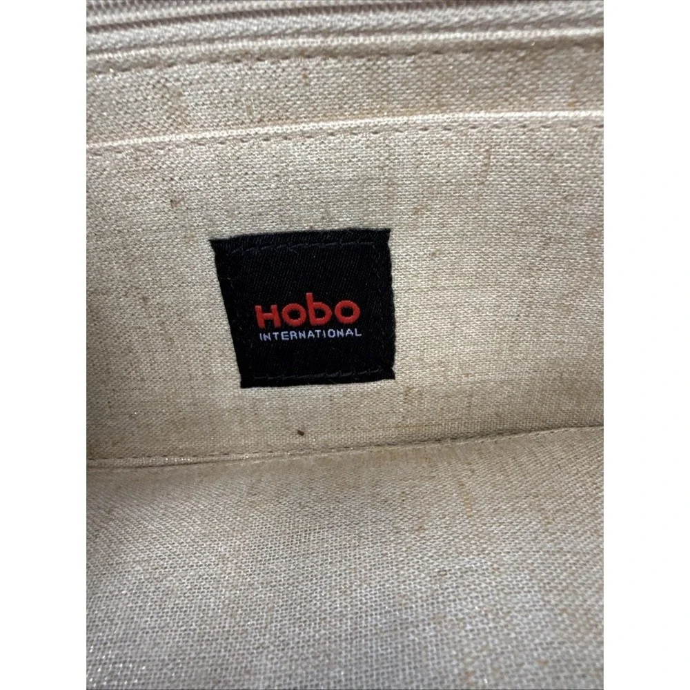 Hobo International Clutch Yellow Summer Bloom Patent Leather